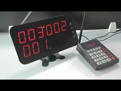 Queue Manage System led Display K-999+K-4-D 红色