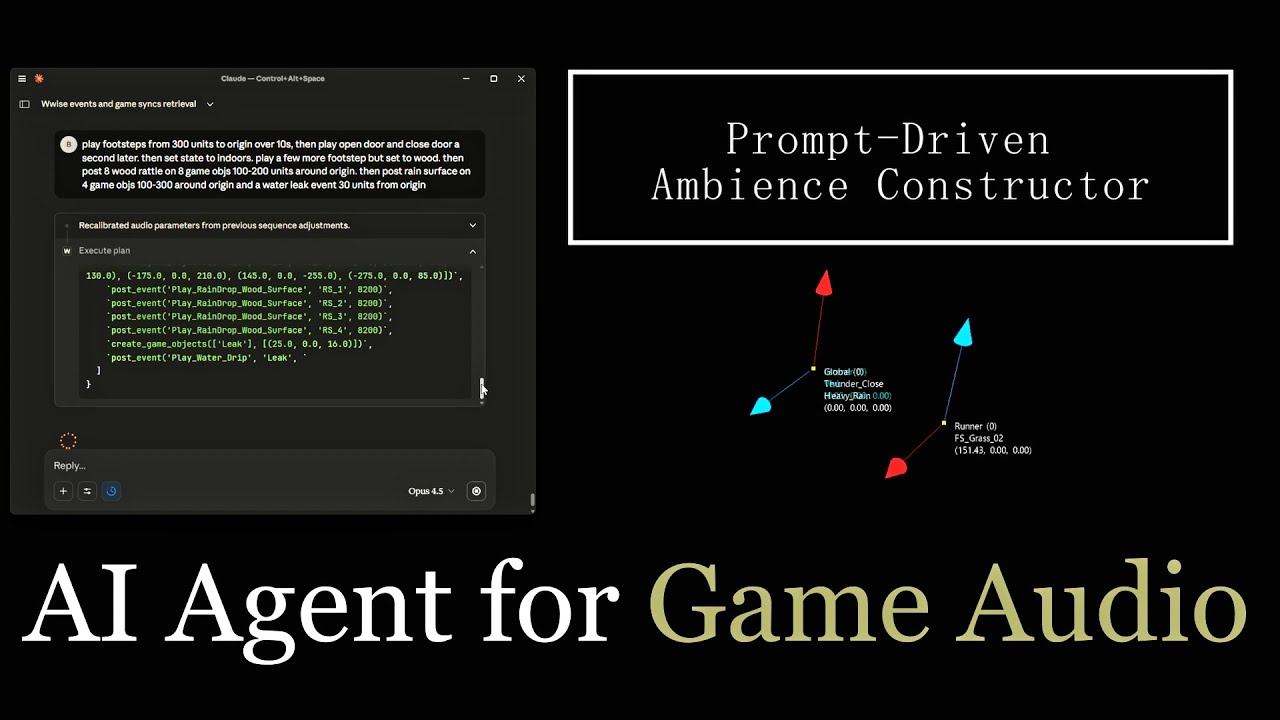 Wwise-MCP: An AI Agent for Game Audio