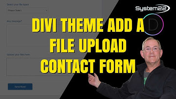 Divi Theme Contact Form With File Upload 👈👍👈👍