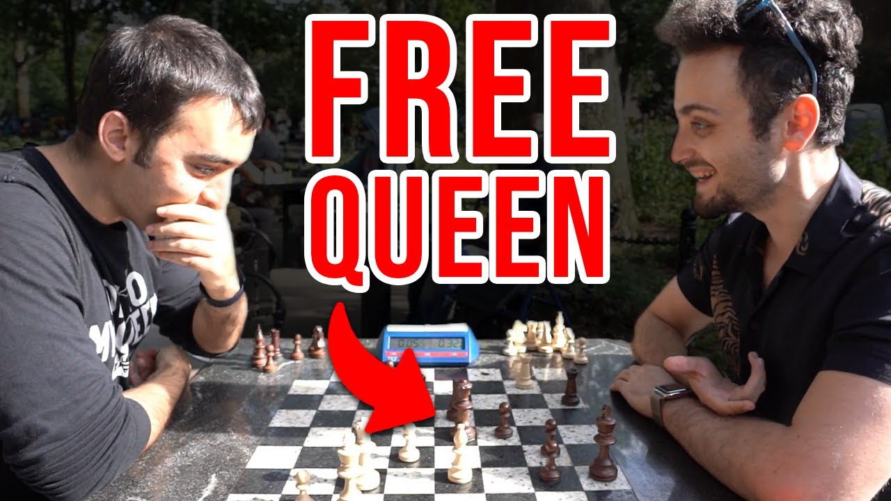 2 Idiots Play Chess Outside 