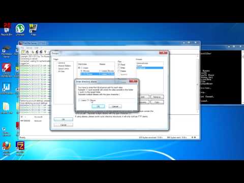 FileZilla FTP Server With Multiple Hard Drive Shares Tutorial