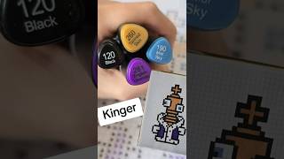 Pixel Art - Kinger / #pixelart #stepbystep #tutorial #digitalcircus #kinger