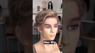 No Fuss Full Lace Man Wig, Pre-Styled Wigs ❤️