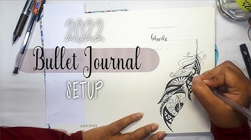 My 2022 Bullet Journal Setup | Easy + Beginner Friendly