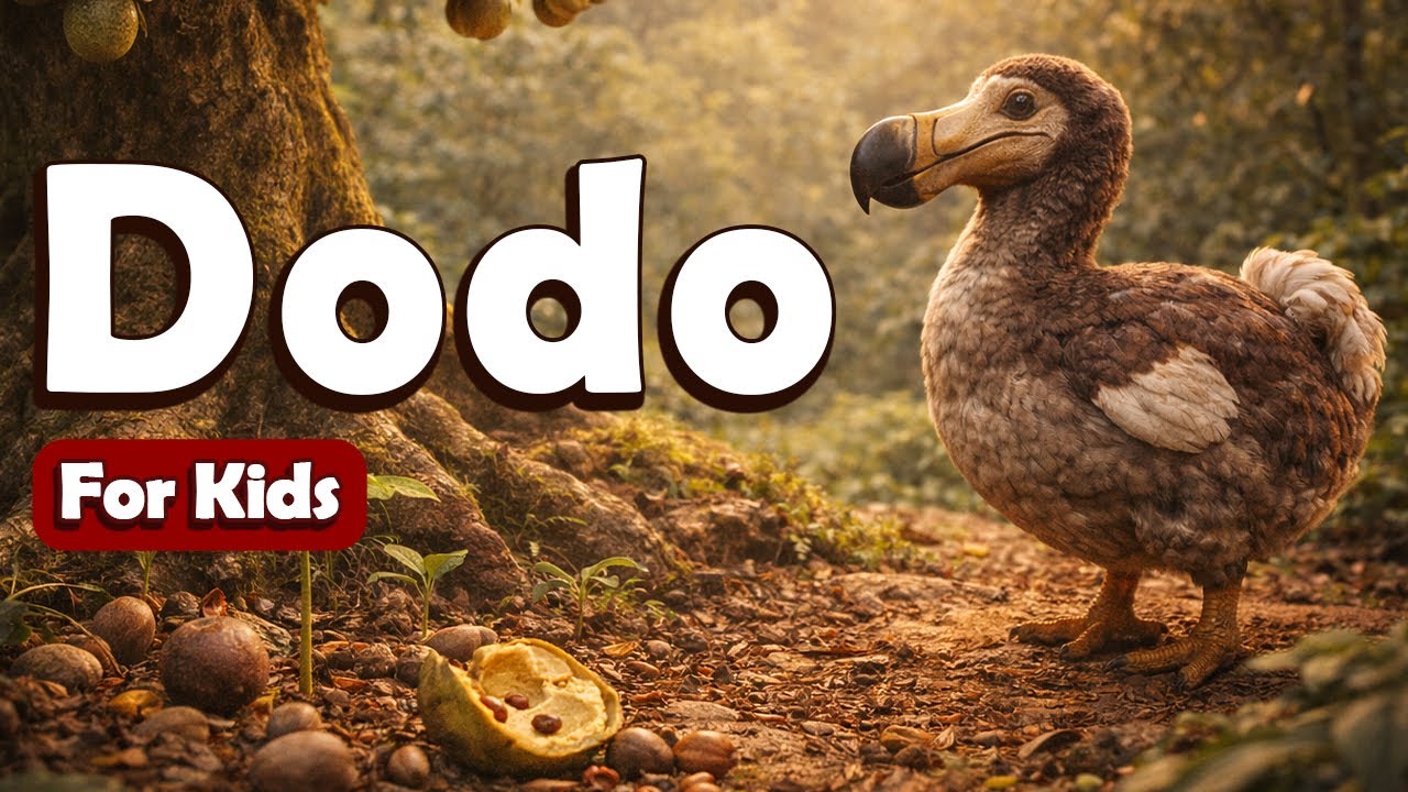 Dodo Bird for Kids | Learn About Ancient Animals for Kids | Learn about ...
