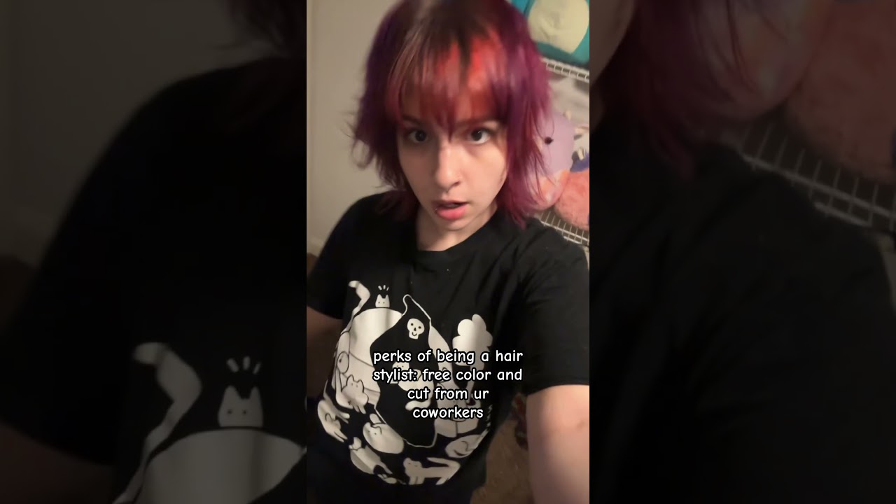 I&rsquo;m so unsure how to feel about the results #hairstylist #hairdye #lgbt #haircolor #haircut #lgbtq