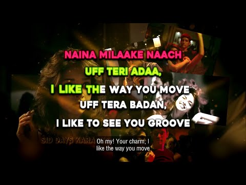 Uff Teri Adaa | Karaoke | Karthik Calling Karthik