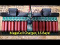 16-Bay 18650 MegaCell Charger Overview and Testing