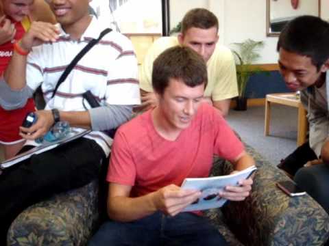 BYUH MOMENTS '10 - Seth Opens Up His Mission Call!