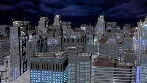 Metropolitan City in Element 3D | City in After Effects #aftereffects