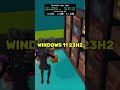 🚀 Windows 11 24H2 vs 23H2 Before &amp; After! 🎮 Testing the impact on Fortnite FPS: Which One Is N.1?