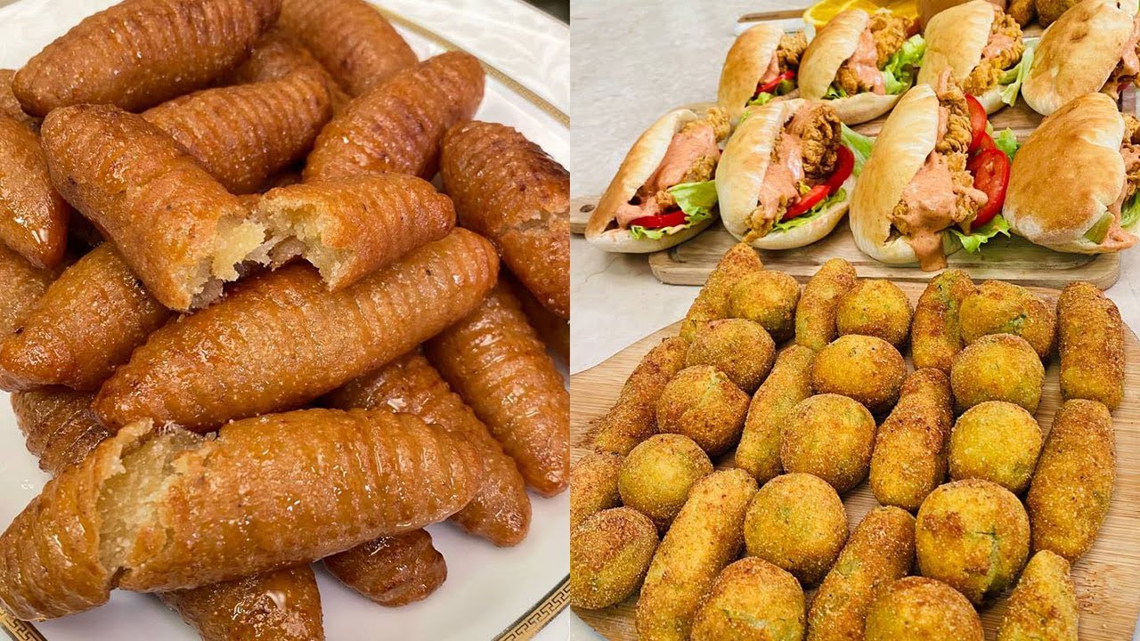 المطعم مع الشيف محمد حامد | زنجر كرسبي - بطاطس كروكيت - صوص الديناميت - صوابع زينب