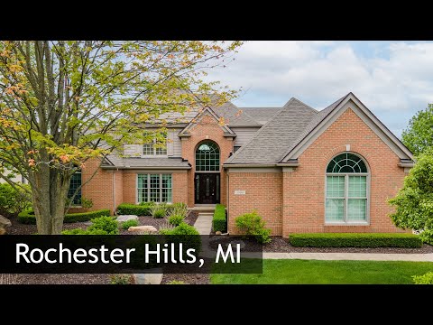 3900 S Creek Dr, Rochester Hills, MI home video tour