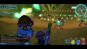 FusionFall RetroBution Rocket Training Event