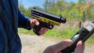 PepperBall TCP using Byrna Co2 non Lethal