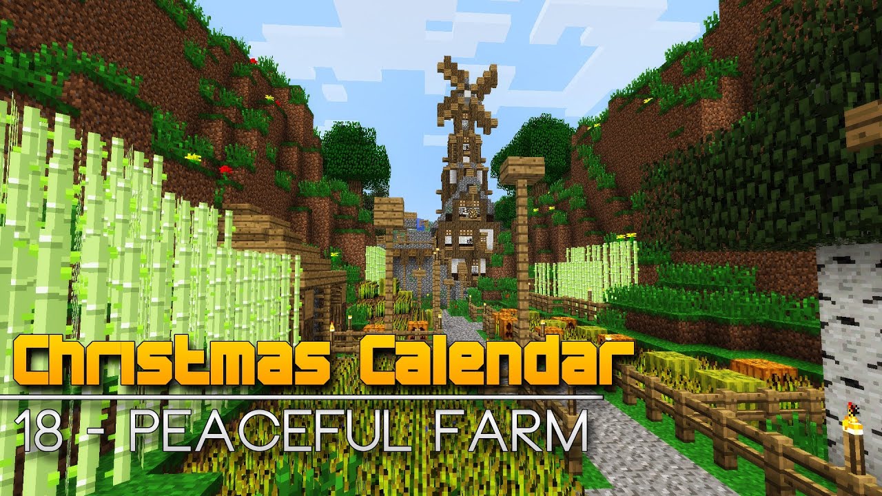 Christmas Calendar Parkour : Christmas calendar peaceful farm minecraft parkour Christmas Calendar Parkour : Christmas calendar peaceful farm minecraft parkour