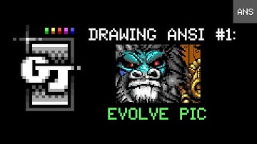 Drawing ANSI #1 - Evolve Pic
