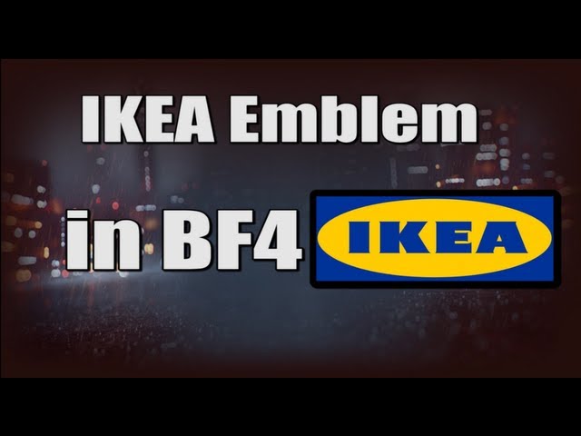 ikea emblem in bf4 battlefield 4 emblem creator 123vid