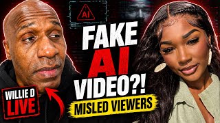 Willie D Mocked Ashlee Jenae With A Fake AI Video