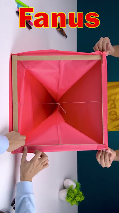 How To Make A Sky Lantern At Home - DIY Crafts #shortsviral #craft