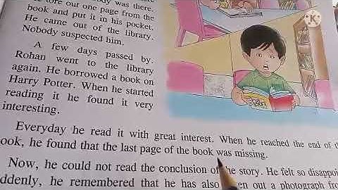 chapter :6-Rohan learns a lesson. class :4