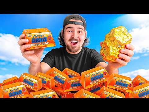 Opening Mystery Toys Until I Find Real Gold! thumbnail