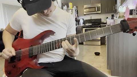 Invent Animate Inspired Riff (Drop D# 7 String Riff)