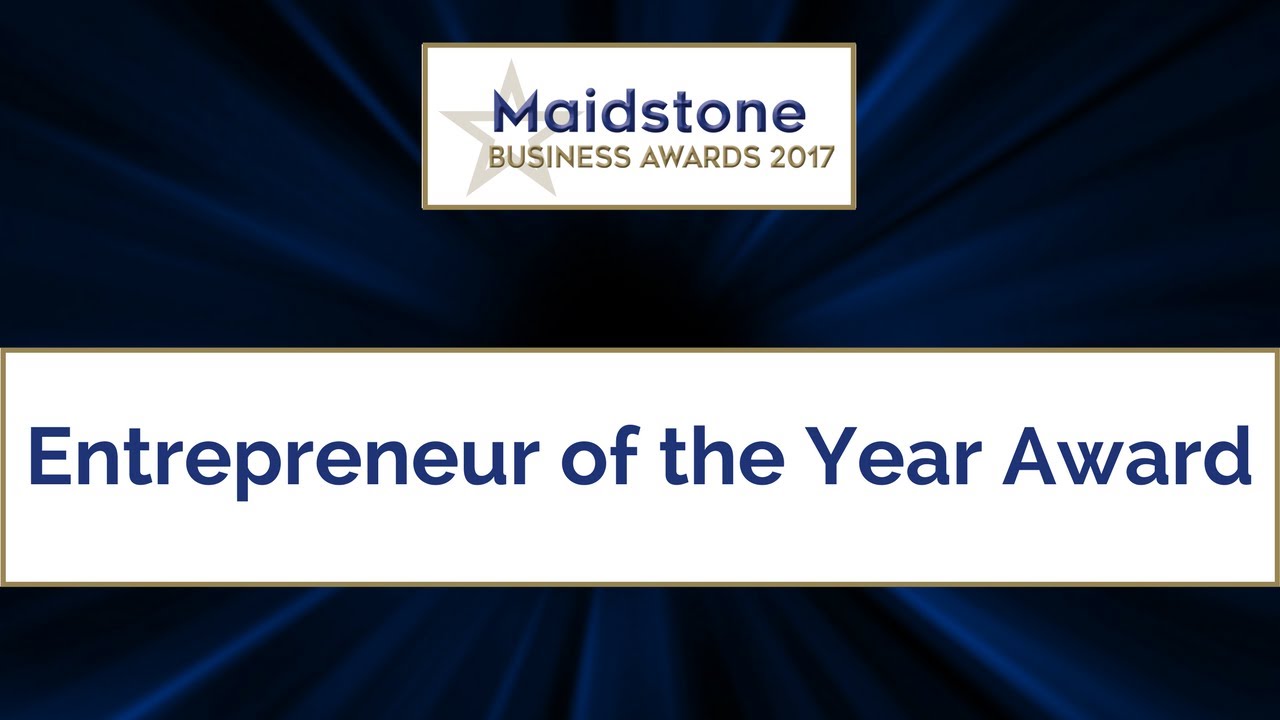 Maidstone Business Awards - Entrepreneur of the year Award (Shortlist)