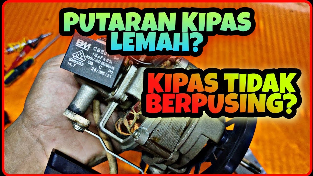 CARA BAIKI KIPAS HOW TO REPAIR A STAND FAN/ TABLE FAN KIPAS ROSAK