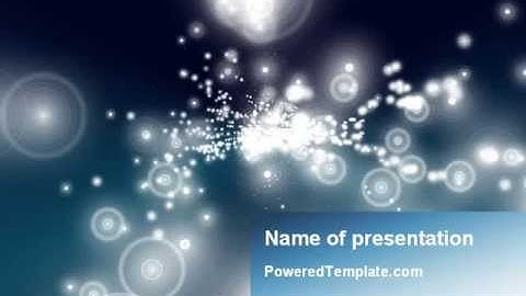 Sky Of Diamonds PowerPoint Template by PoweredTemplate.com