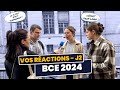 Vos ractions  la bce  jour 2 esh gopo codroit et maths emlyon