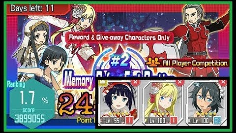 SAO MD [RANK] : #2 Memory Defarg Fest (M +2) 24s