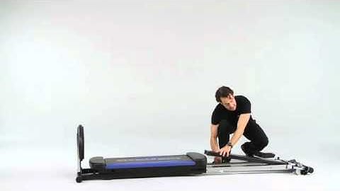 Folding your Total Gym XLS