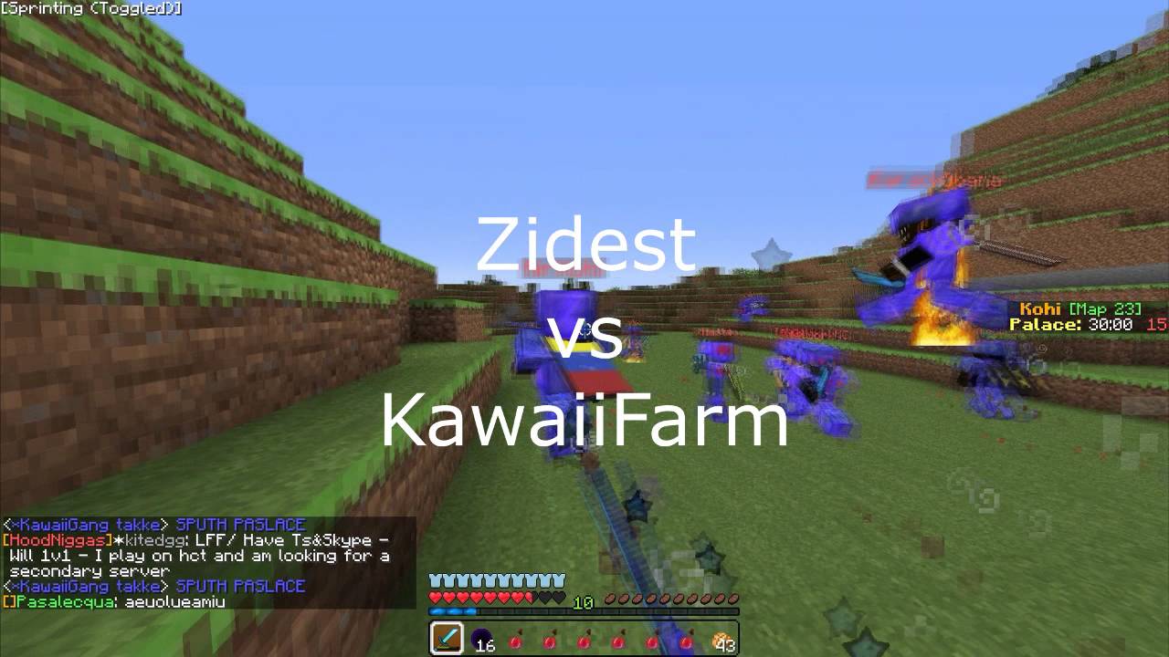 Kohi Factions #5 ~ "Palace pvp!" (4factions vs KawaiiFarm)