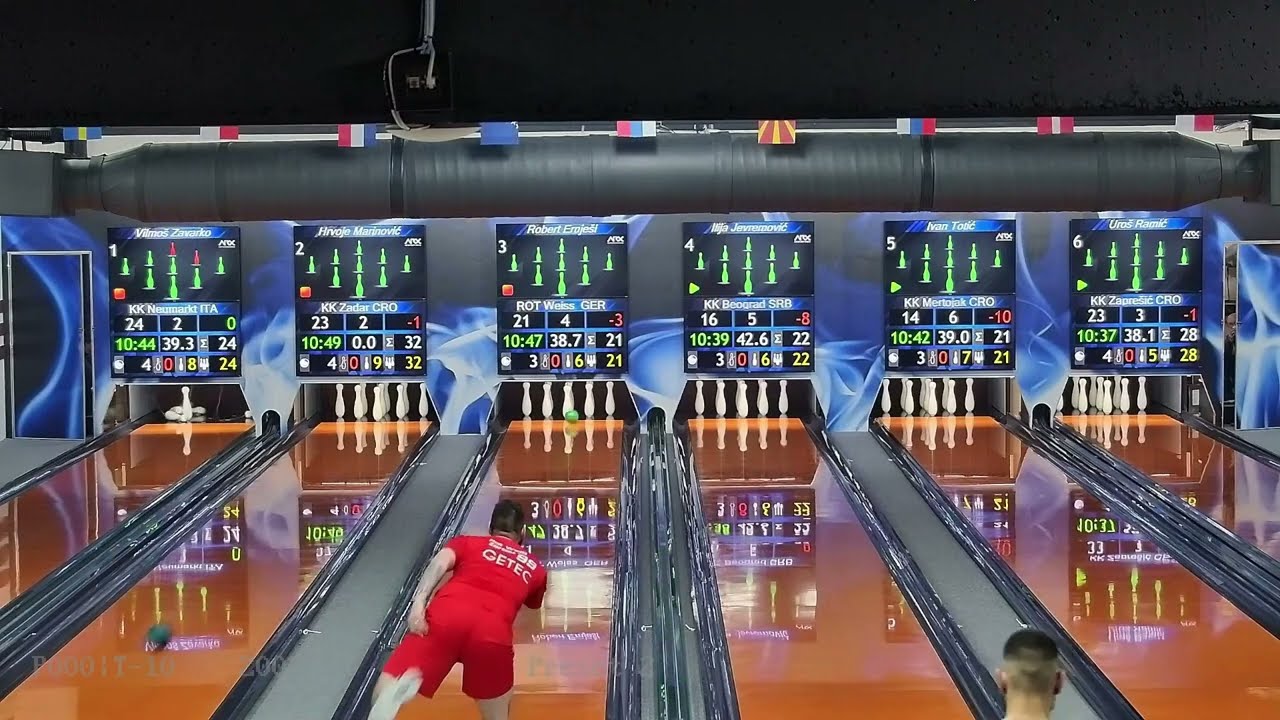 SUPER FINALE ARENA BAKARNI (Video) Kegeln  - nine pin bowling