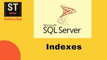 Indexes in SQL (Tamil)