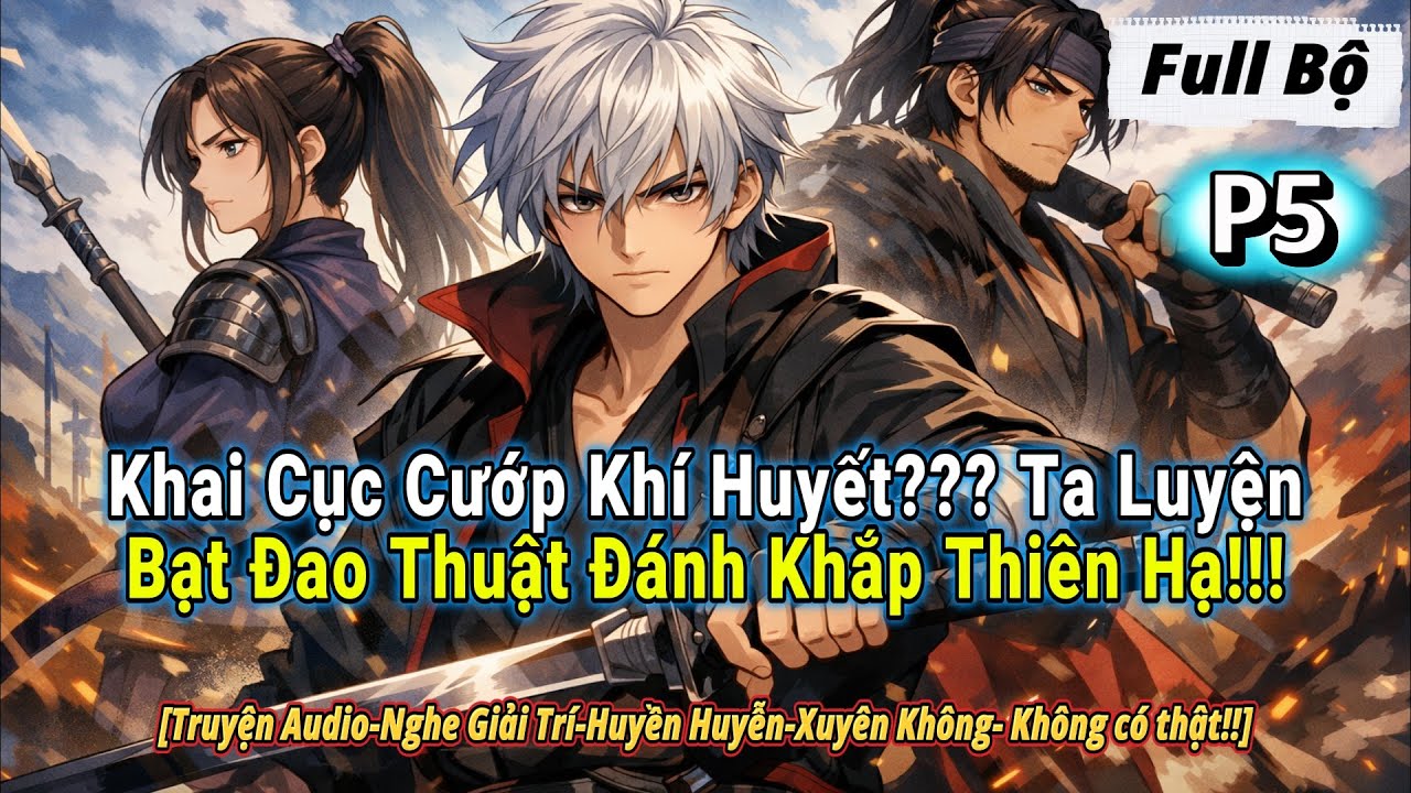 [ Full Audio ] Khai Cục Cướp Khí Huyết, Ta Luyện Bạt Đao Thuật Đánh Khắp Thiên Hạ || P5