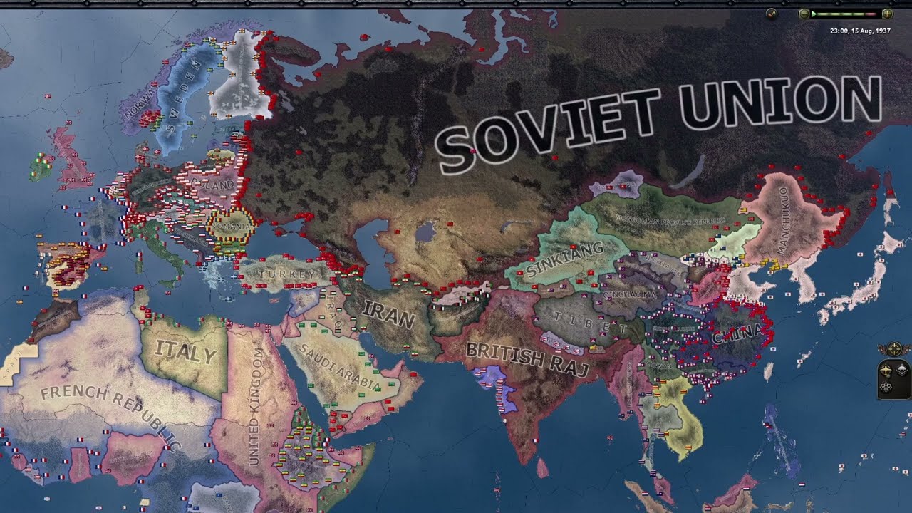 When France gets some revamp - Hoi4 Timelapse