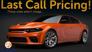 Last Call Dodge Challenger and Charger special editions aren't cheap!