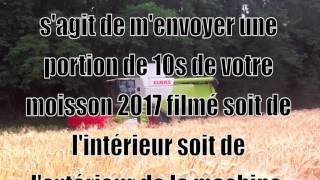 Moissons 2017,  CLAAS LEXION 650 CASE AXIAL-FLOW 2388,  bande annonce campagne de moisson 2017
