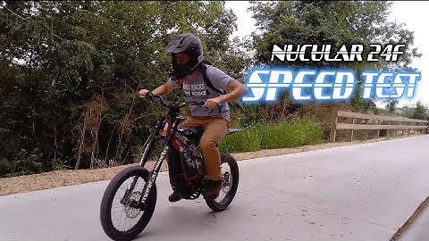 ⚡Nucular 24F Controller Speed Test | Stock 60v Battery - Sur-ron/Segway⚡