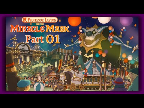 Professor Layton and the Miracle Mask | Gameplay part 1 (No commentary walkthrough)