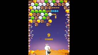iphone Game ゲーム「LINE バブル」Line Bubble レビュー Review【Rustica Apps】 screenshot 2
