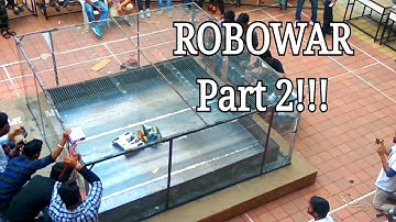Robowars:Megaleio event in SJCEM(PART-2)