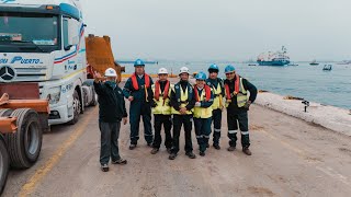 Personas E Infrastructura Carga Especial Para Codelco Ventanas Muelle Asimar