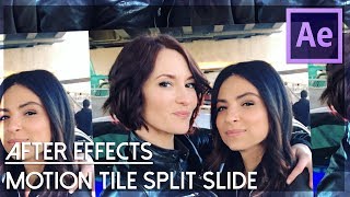 after effects | tile split slide tutorial Profile