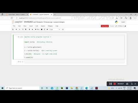 Line drawing in Python turtle ||  Python turtle graphics in Gujarati #pythoninGujarati