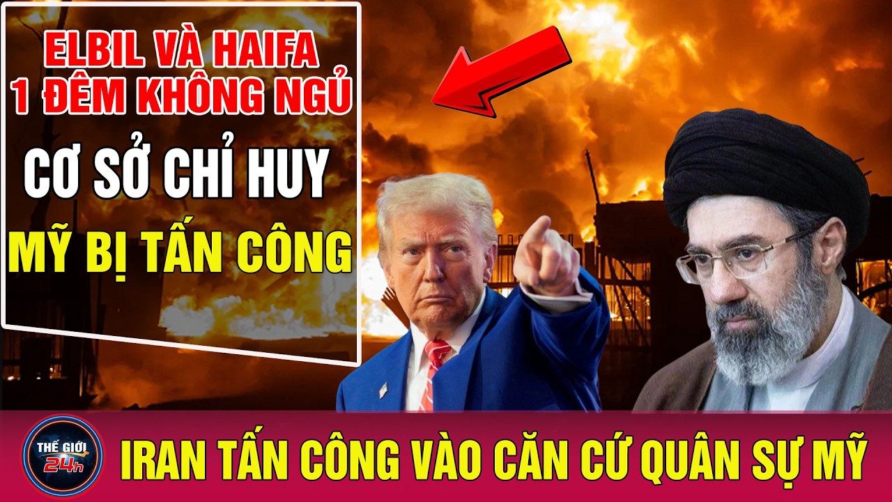 NÓNG: Drone Iran đánh thẳng nhà máy lọc dầu Haifa, Tên lửa rơi trúng Đại sứ quán Mỹ!