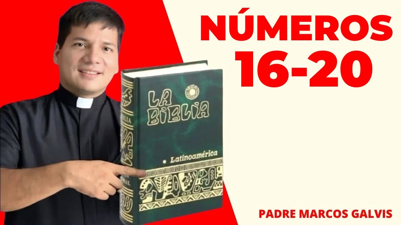 LECTURA DE BIBLIA: HOY Domingo 8 Febrero 2026 - Numeros 16-20 📖 - con el Padre Marcos Galvis