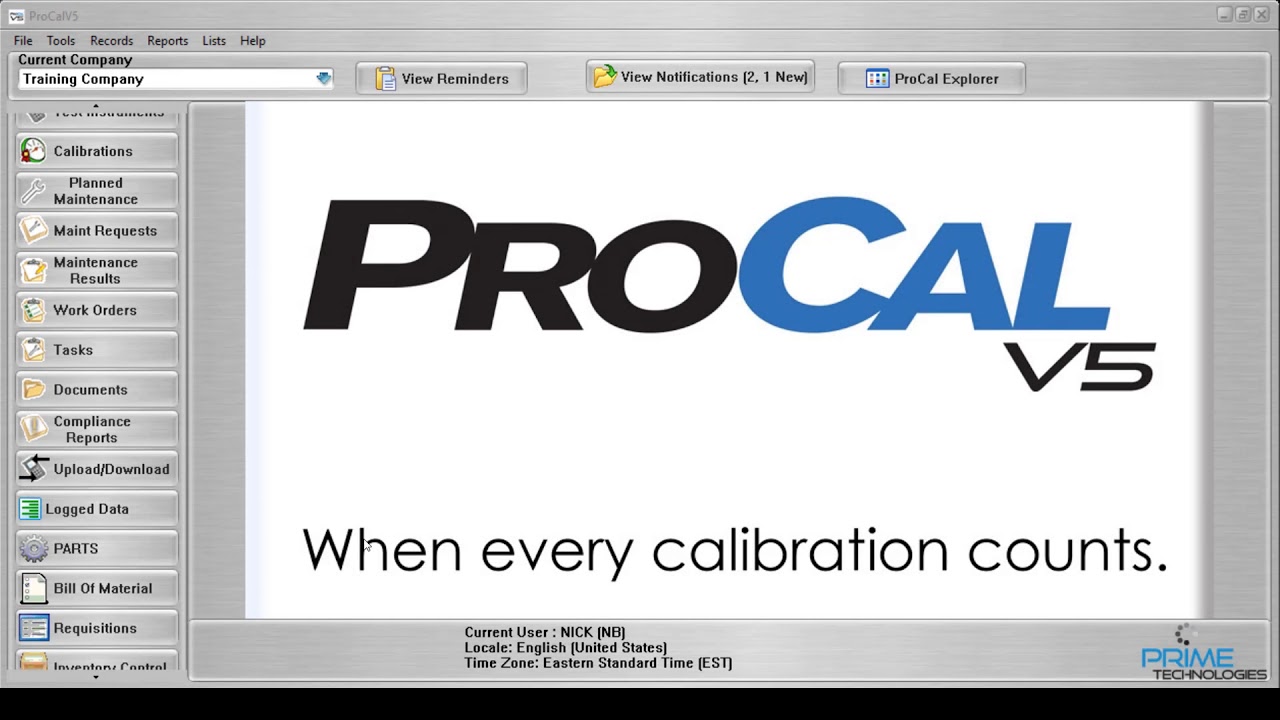 Procal Scale Performing Calibrations with ProCalV5 - YouTube